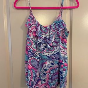 EUC Lilly Pulitzer Tank Size Large